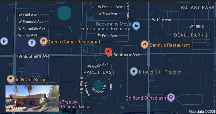 625 W Southern Ave Mesa, AZ 85210