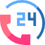 24/7 emergency garage door repair availability icon