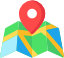 Local service area icon showing map pin for Mesa AZ garage door repair coverage