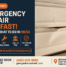 Emergency garage door repair in Mesa, Arizona