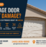 Garage door warped due to extreme heat in Mesa, Arizona