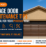 Phoenix home with a well-maintained garage door under the sun